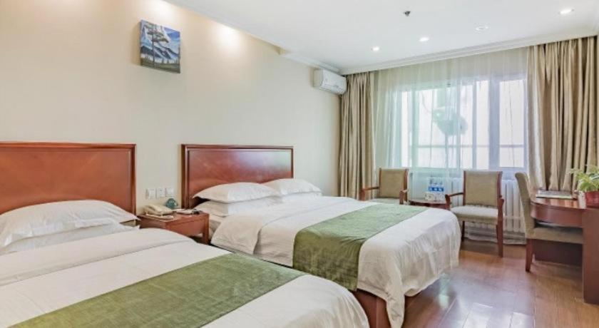 Greentree Inn Beijing East Yizhuang District Second Kechuang Street Express Hotel Exterior foto